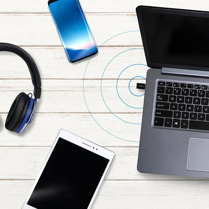 LogiLink - BT0048A - BT-adapter - USB-C - V5.3 - Maximaal 3 Mbit/s - 20 m Bereik