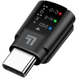 Converter - USB-C naar 3,5 mm Jack - Zwart - Geen Externe Voeding Nodig