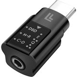 Converter - USB-C naar 3,5 mm Jack - Zwart - Geen Externe Voeding Nodig