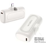 LogiLink - PA0349W - Powerbank - Wit - 5000 mAh, 20 W