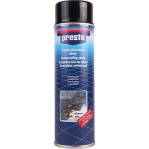 Presto Bitumen Coating - Roestbescherming - Geluidsisolatie - Waterafstotend - 500 ml - Zwart