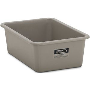 Rechthoekige container Standaard, GFK, 100 l, grijs