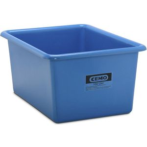 Rechteckbehälter Standard, GFK, 550 l, blau