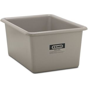 Rechthoekige container Standaard, GFK, 550 l, grijs