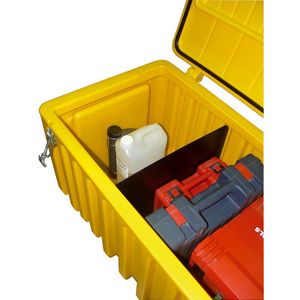 CEMO Middenwand, van polyethyleen, voor box van 750 liter