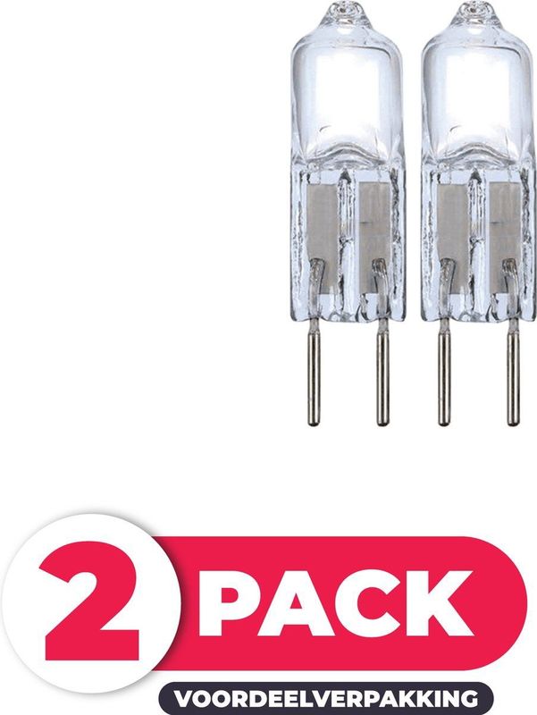 Osram G4 Halogeenlamp - 12V - 8W - Dimbaar - Warm Wit Licht - 2 Stuks