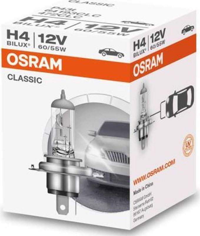 Osram Classic autolamp koplamp H4 64193CLC 1 Lamp
