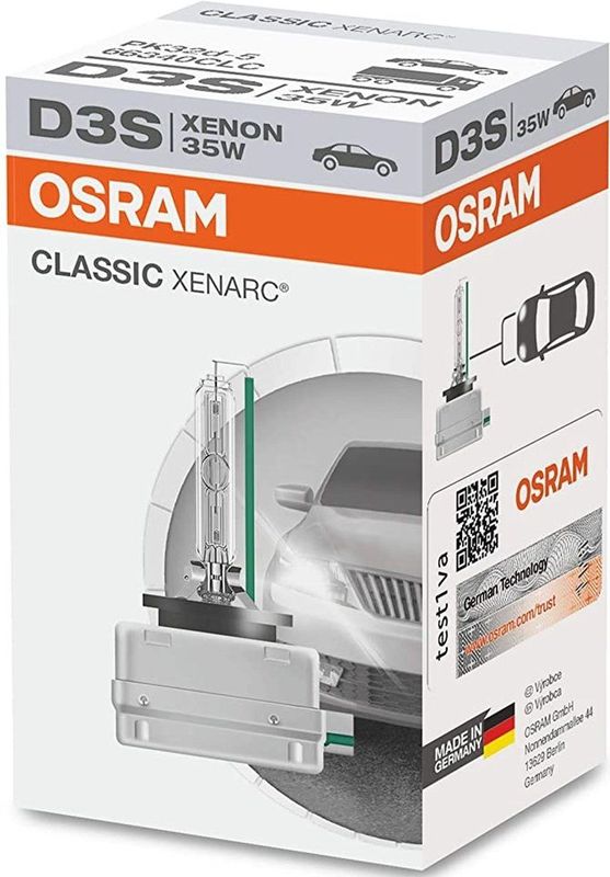 Osram - Xenarc Classic D3S - Xenon Vervangingslamp - 4000K - 35 Watt