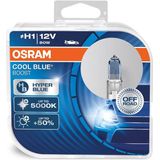 Osram - Halogeenlamp H1 - IJs Blauw - Set van 2