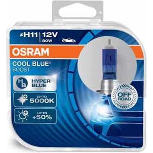 Osram Cool Blue Boost +50% Halogeen lampen - H11 - 12V/75W - set à 2 stuks