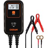 Osram - Acculader - 6/12 Volt - 4 Ampère - Automatische Onderhoudsmodus
