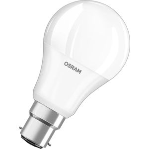 OSRAM LED lamp | Lampvoet: B22d | Warm wit | 2700 K | 8,50 W | mat | LED BASE CLASSIC A [Energie-efficiëntieklasse A+]