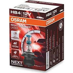 OSRAM Autolampen VW,MERCEDES-BENZ,OPEL 9006NL Gloeilamp, grootlicht