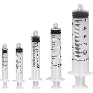 Mediware - Wegwerpspuiten - 20 ml - 100 stuks
