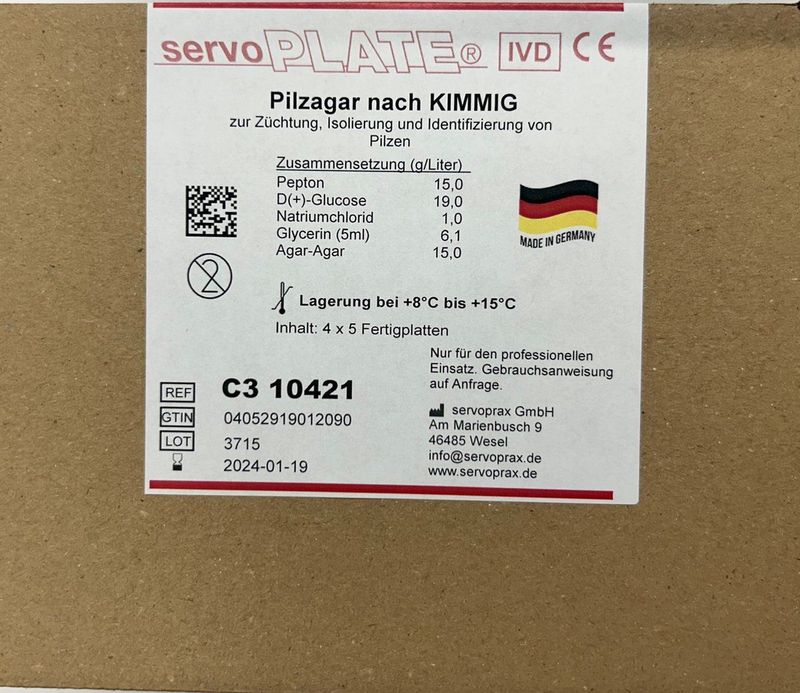 Servoplate Petrischaal - 4 x 5 stuks - Labschaaltjes