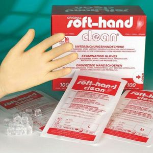 Soft Hand Clean Medium 100 stuks steriel per stuk verpakt
