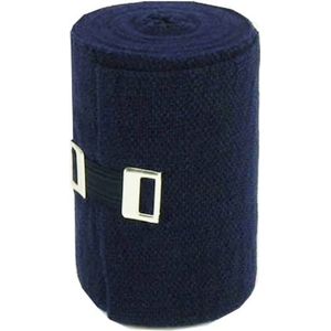 Sport bandage blauw 4 cm x 5 meter 1 stuks