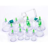 Cupping set kunststof 18-delig