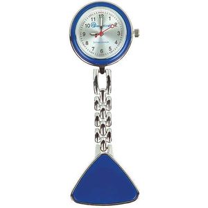 Verpleegstershorloge met clip en ketting