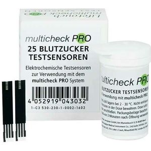 50 Glucose teststrips voor Lifetouch Multicheck Pro Meter