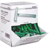 Wegwerp scheermesjes 100 Stuks