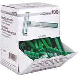 Wegwerp scheermesjes 100 Stuks