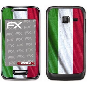 atFoliX Designfolie voor Samsung Wave Y S5380 Voetbalvlag 2012
