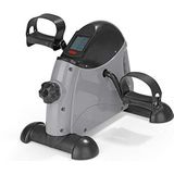 VITALmaxx Mini-trainer voor armen en benen, met weerstandsinstelling voor optimaal trainingsresultaat, geïntegreerd display voor het weergeven van tijd en calorieën, ideaal voor
