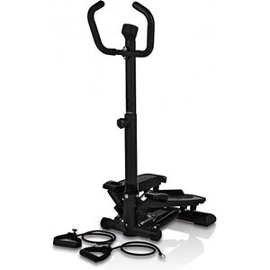 VITALmaxx fitnesstrainer stepper - Zwart