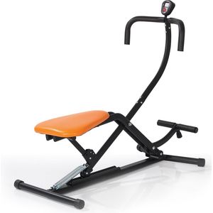 MAXXMEE Training Device Crunch & Glide – cardio en krachttrainer - Crunch trainer - Trainingsbank - Hometrainer total workout voor thuis