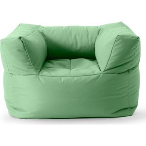 LUMALAND zitzak sofa fauteuil - Combineerbaar met het modulaire systeem - 400 L - Pastelgroen
