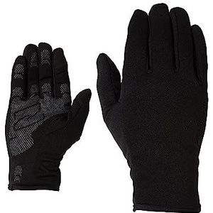 Ziener Interieur Print Touch handschoen voor volwassenen, multisport, functionele/outdoor handschoenen, zwart (zwart), 6.5
