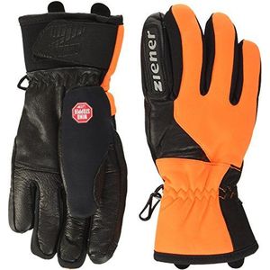 Ziener Heren handschoenen Inaction WS Touch Gloves Multisport herenhandschoenen, Poison Orange, 6.5