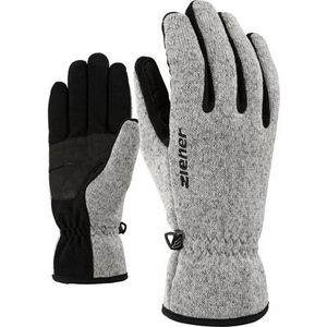 Ziener Limagios Junior Glove Multisport vrijetijds- / functionele/outdoorhandschoenen | ademend, gebreid, grijs (grey melange), 3.5
