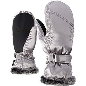 Ziener Dames KEM MITTEN lady glove skihandschoenen/wintersport | warm, ademend, zilver (metallic zilver), 6