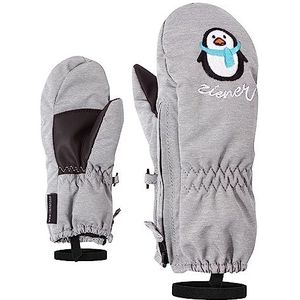 Ziener Baby LE ZOO MINIS Glove skihandschoenen/wintersport | warm, ademend, grijs (licht melange), 92 cm