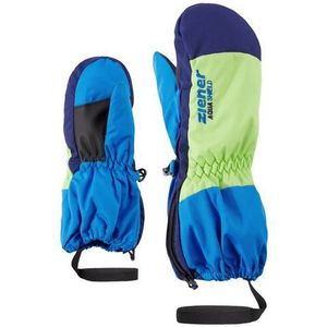 Ziener Baby LEVI AS MINIS handschoen skihandschoenen / wintersport | waterdicht, ademend, blauw (Persisch blue), 98cm