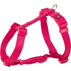 Trixie - Premium Hondentuig - H-Tuig - Fuchsia - 30-44 x 1 cm