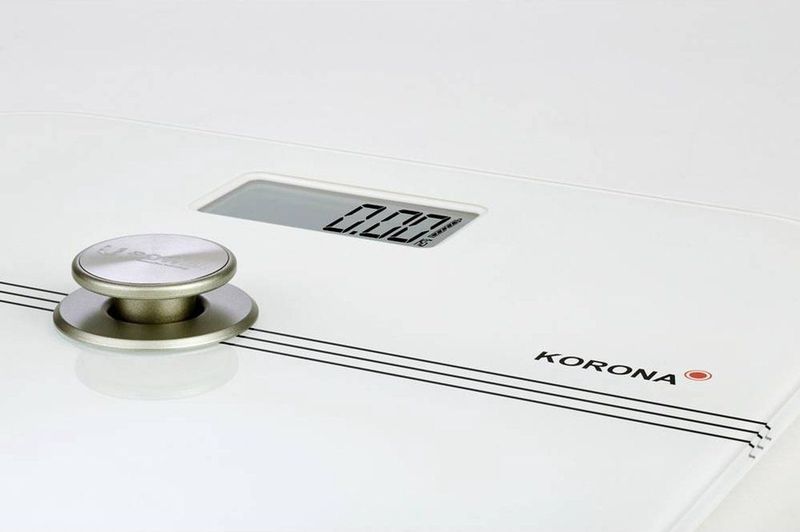 Korona Mona Personenweegschaal Weegbereik (max.): 200 kg Wit