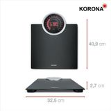 Korona Cora - Digitale & Analoge Weegschaal - XXL Display