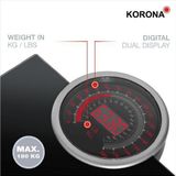 Korona Cora - Digitale & Analoge Weegschaal - XXL Display