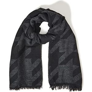APART Fashion shawl wintersjaal voor dames, zwart.