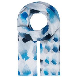 APART Fashion Damessjaal met digitale print, blauw-multicolor, One Size