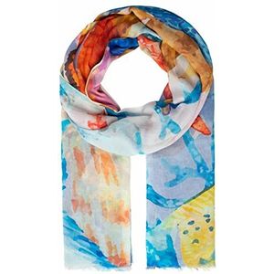 APART Fashion Bedrukte sjaal voor dames, multicolor, Eén maat