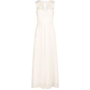 ApartFashion Bruiloftsjurk voor dames, crème, normaal, crème, 38