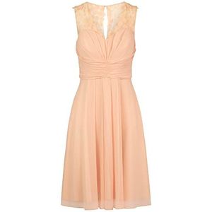 ApartFashion Dames chiffon jurk, abrikoos, Normaal, apricot, 40