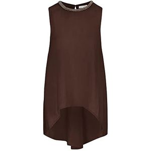 Mint & Mia Dames Webtop, bruin, normaal, bruin, 44