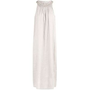 Mint & Mia Lange jurk voor dames, Gebroken wit, 40