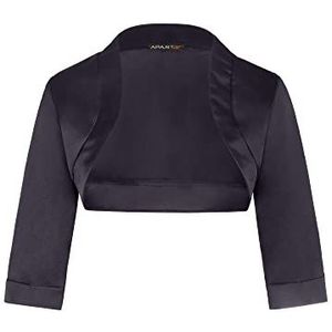 ApartFashion Dames Satijnen Bolero Trui, Navy, Normaal, navy, L