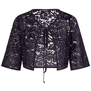 ApartFashion Dames kanten bolero trui, Navy, Normaal, navy, XL